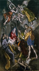 El Greco// La adoración de los pastores